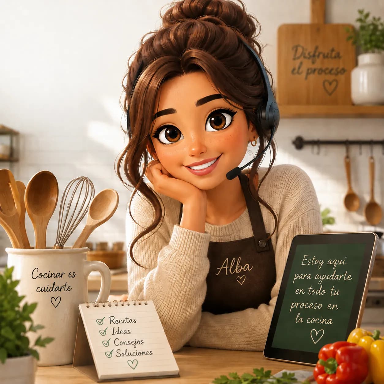 Alba, la asistenta de Nutri Habits en WhatsApp