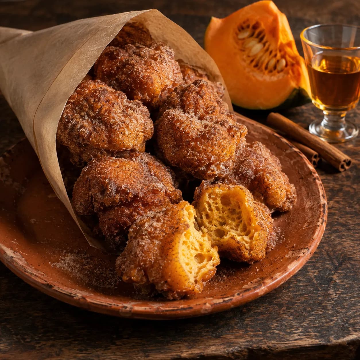 Buñuelos de calabaza