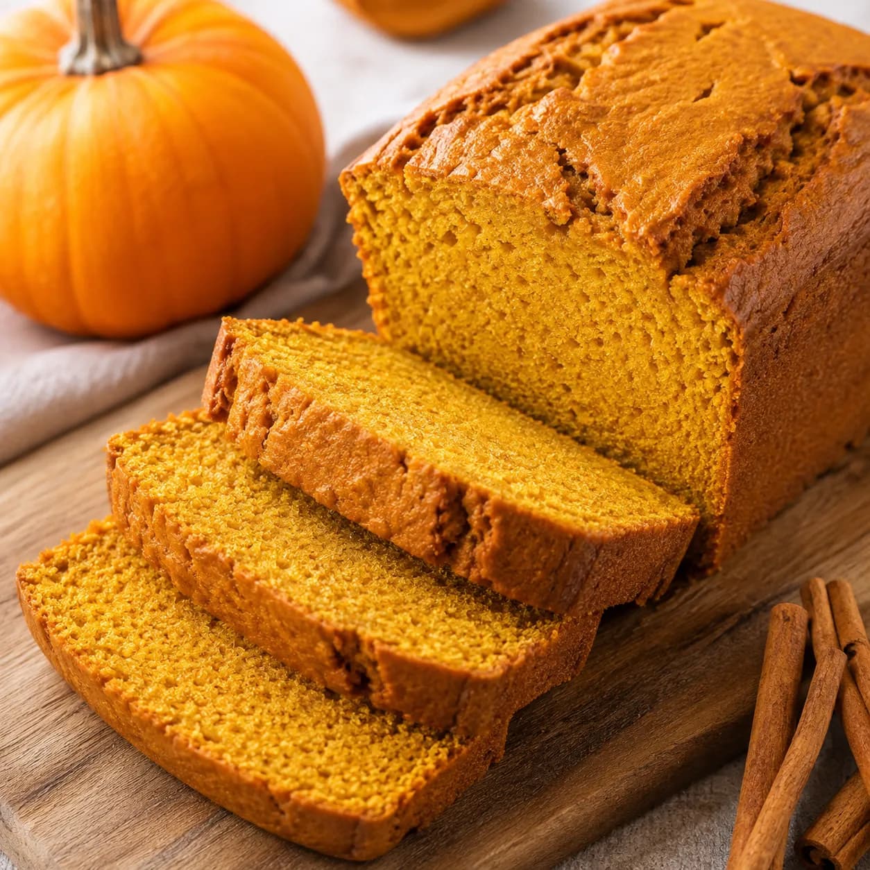 Bizcocho de calabaza y proteína de vainilla sin azúcar