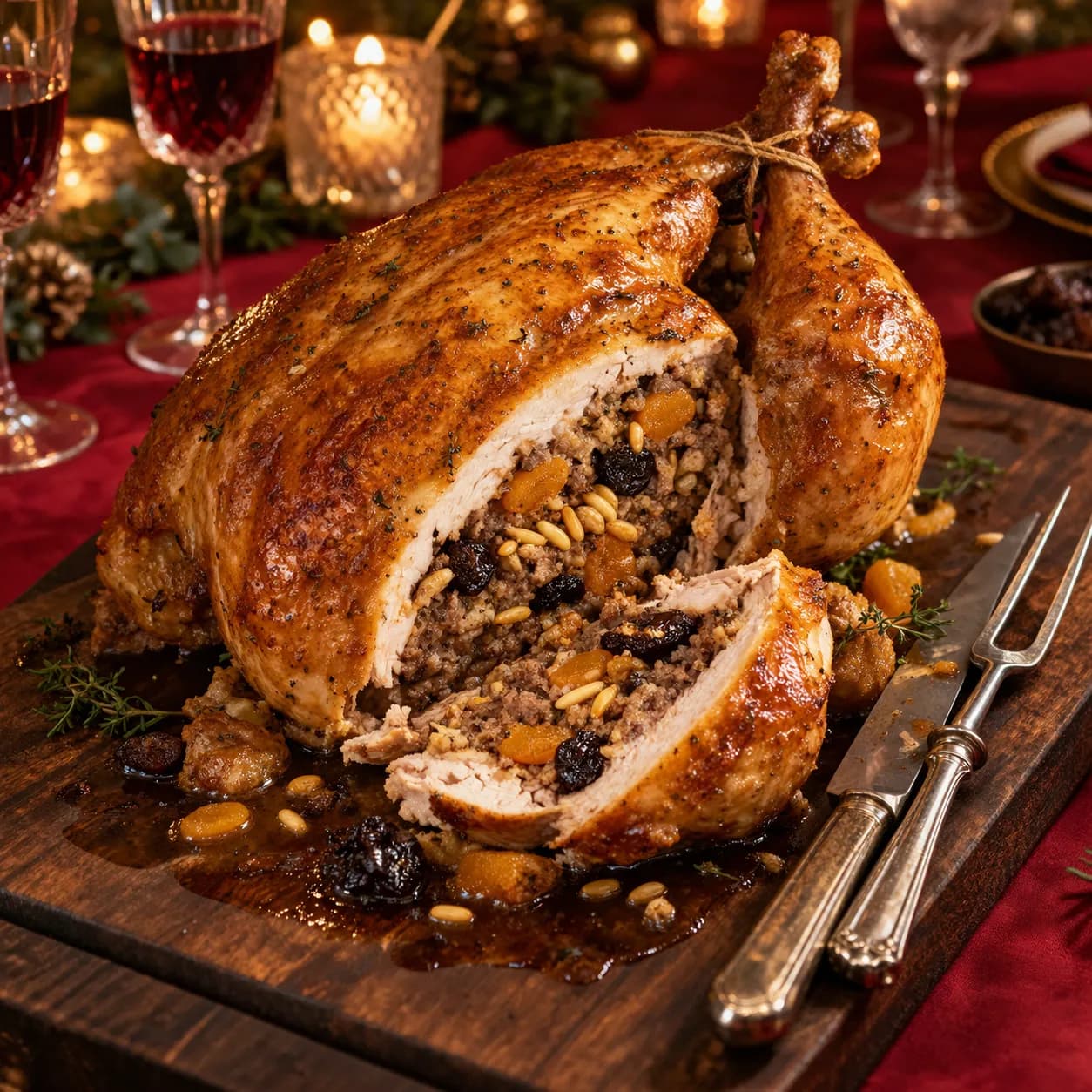 Pavo relleno